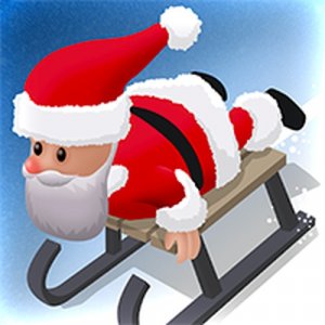 Snowy Pursuit: A Festive Dash