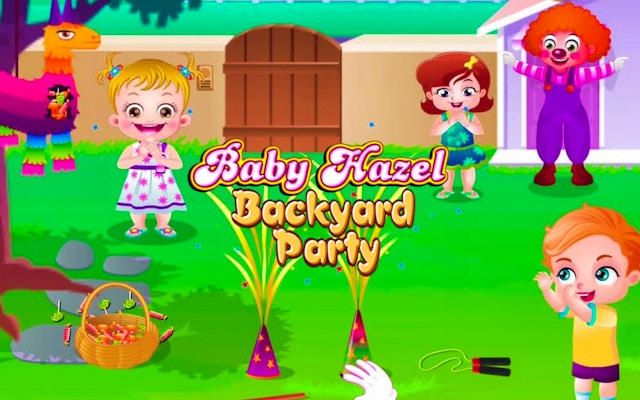 Baby Hazel Backyard Party - Kids Party Planning Game