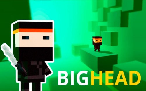 Bighead Ninja! - Free Online Runner Arcade Game