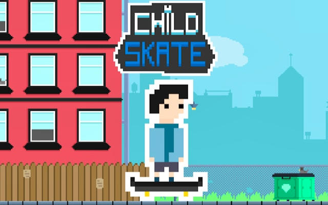 Child Skate: Nighttime Skateboard Adventure