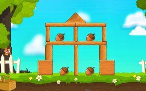 Chip Family: Acorn Adventure Puzzle Online Game
