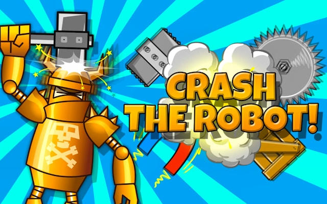 Crash the Robot! Physics Puzzle Game