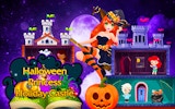 Halloween Princess Holiday Castle: Halloween Makeover & Design Game