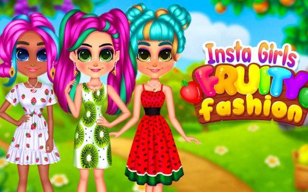Colorful Fruit Theme Styling Game