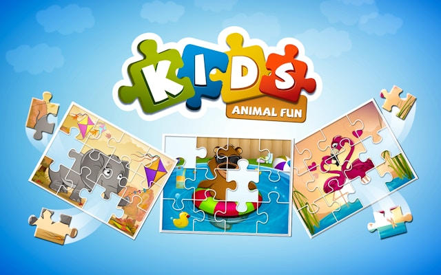 Kids: Animal Fun Jigsaw Puzzle Game