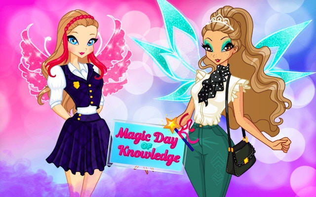 Magic Day of Knowledge: Fairy Academy Dress Up