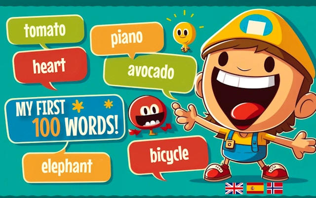 My First 100 Words: Learn Languages Game