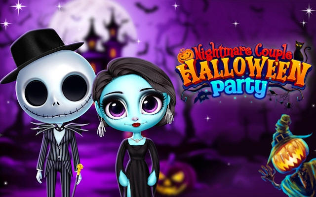Nightmare Couple Halloween Party Dress Up Game