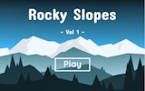 Rocky Slopes - Obstacle Dodge Game