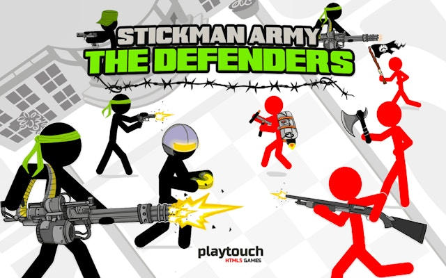 Stickman Army: The Defenders - Epic War Strategy Game