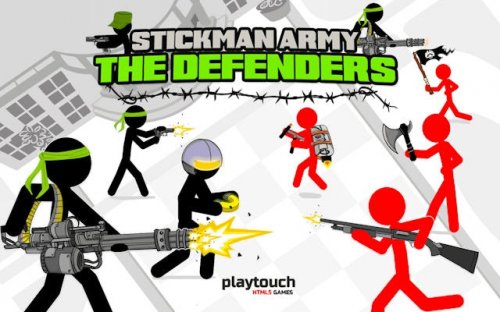 Stickman Army: The Defenders - Epic War Strategy Game