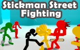 Stickman Street Fighting 3D - Action Brawler Game