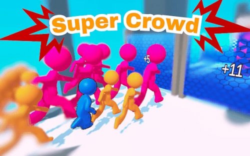 Super Crowd: Hyper-Casual Fighting Game