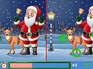 Spot the Differences: Christmas Santa Online Game