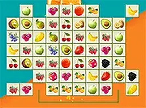 Fruits Float Connect Online Puzzle Game