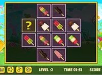 Icecream Cards Match Online Puzzle Game