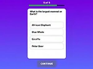 General Trivia Quiz Online Game