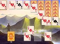 Pyramid Mountains Solitaire Online Game