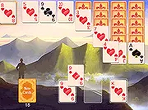 Pyramid Mountains Solitaire Online Game
