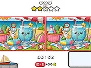 Summer Spotlight Differences Online Game