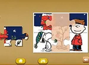 Snoopy Christmas Jigsaw Puzzle Online Game