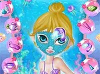 Mermaid Style Dress Up Game