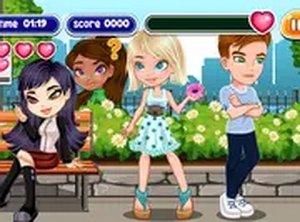 Girls Romantic Evening Online Game