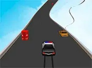 Police Car Line Driving Online Game