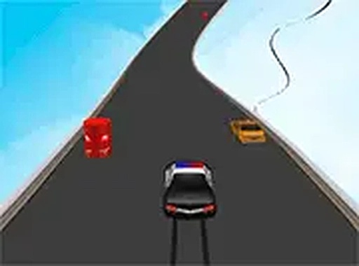 Police Car Line Driving Online Game