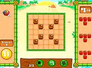 Fruity Cubes Island Puzzle Game