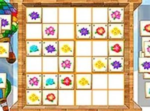 Flower Sudoku Puzzle Game