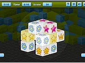 Mahjongg 3 Dimensions Online Puzzle Game