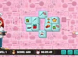 Kitchen Mahjong Online Game