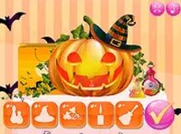 Pumpkin Decoration Puzzle Game